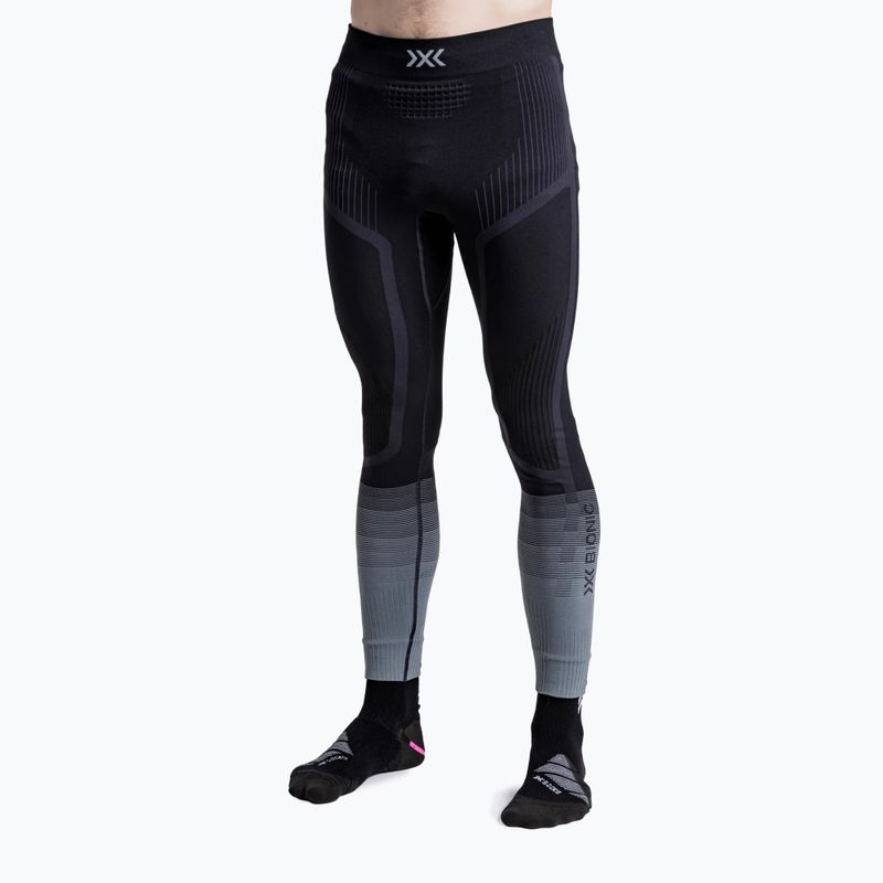 Colanți termoactivi pentru bărbați X-Bionic Invent Graphics x black/dark grey 3