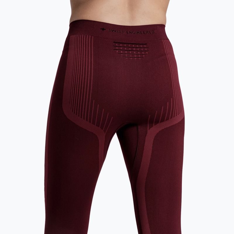 Pantaloni termoactivi pentru femei X-Bionic Invent Graphics oxide red/x black 6