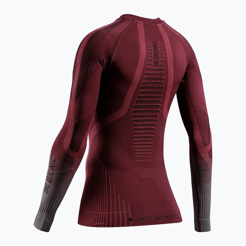 Bluză termoactivă pentru femei X-Bionic Invent Graphics LS oxide red/x black 11