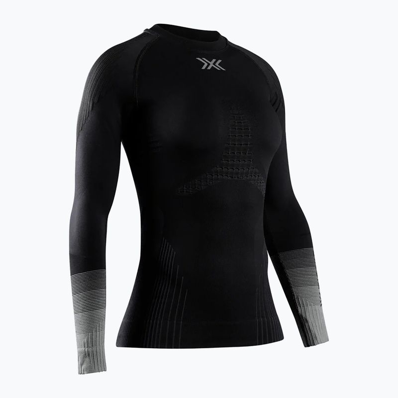Bluză termoactivă pentru femei X-Bionic Invent Graphics LS x black/dark grey