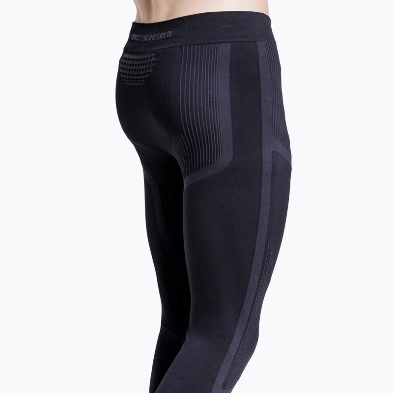 Colanți termoactivi pentru bărbați X-Bionic Invent x black 4