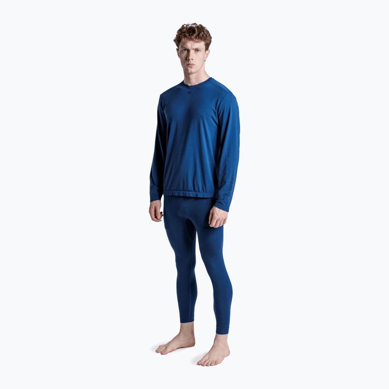 Bluză termoactivă pentru bărbați X-Bionic Mightywool Light Shirt neo navy 2
