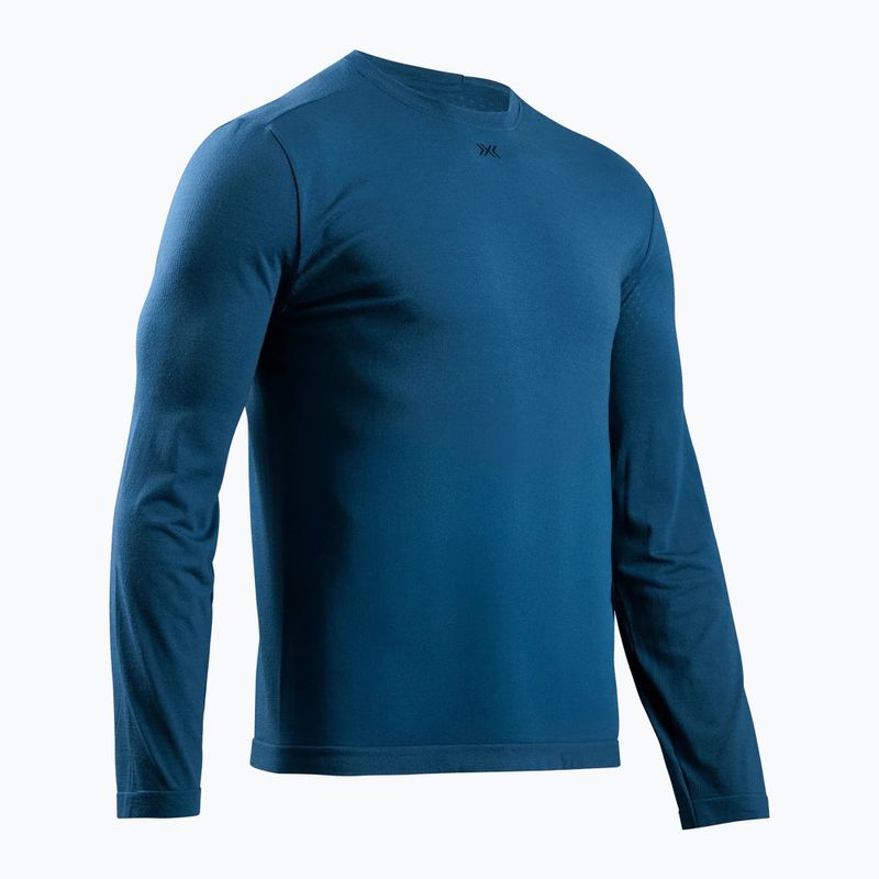 Bluză termoactivă pentru bărbați X-Bionic Mightywool Light Shirt neo navy 9