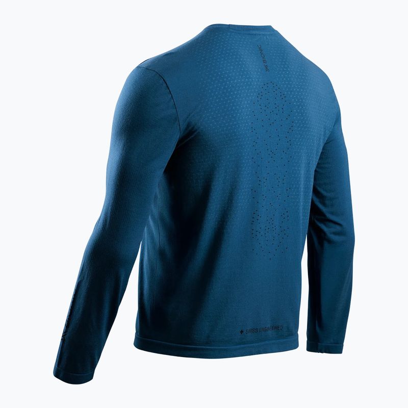 Bluză termoactivă pentru bărbați X-Bionic Mightywool Light Shirt neo navy 10