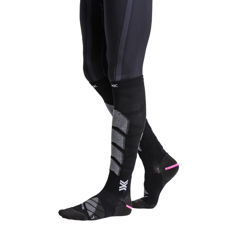 Șosete de schi X-Socks Ski Anatomix Merino Otc x black 2
