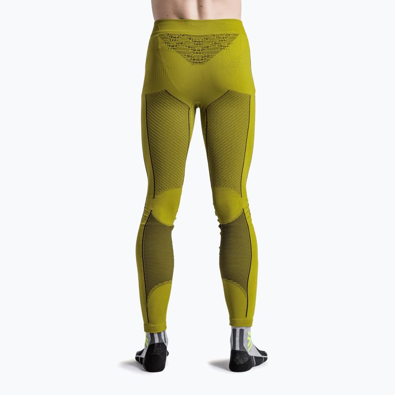 Colanți termoactivi pentru bărbați X-Bionic Energy Accumulator 4.0 moss green 2