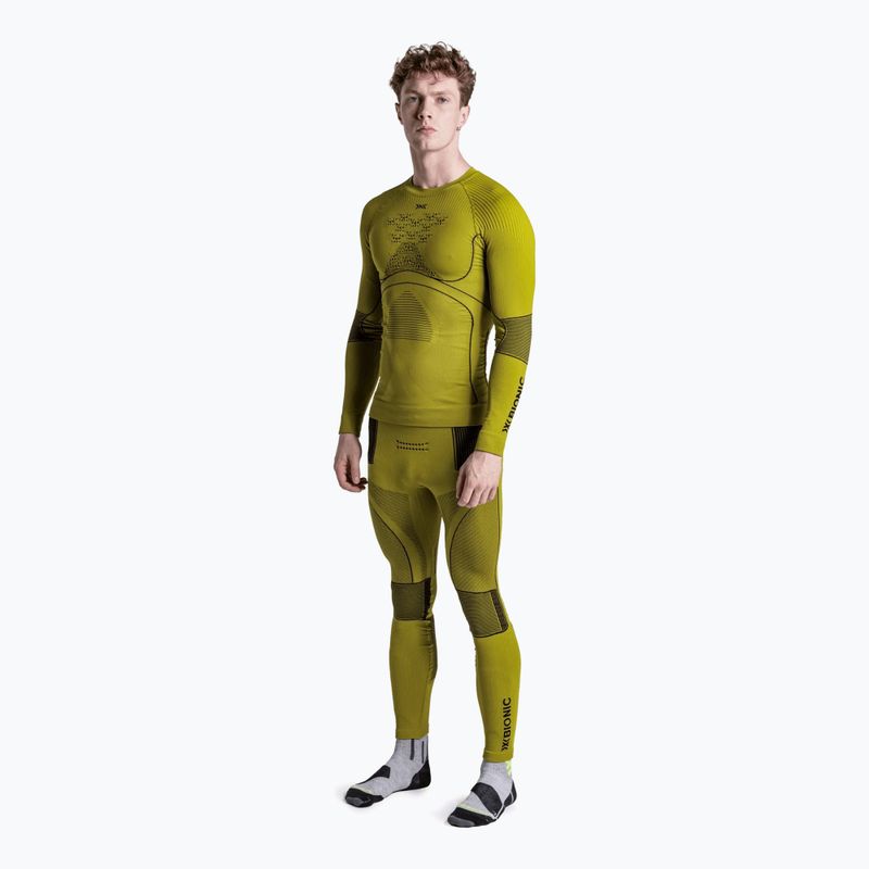 Bluză termoactivă pentru bărbați X-Bionic Energy Accumulator 4.0 moss green 2