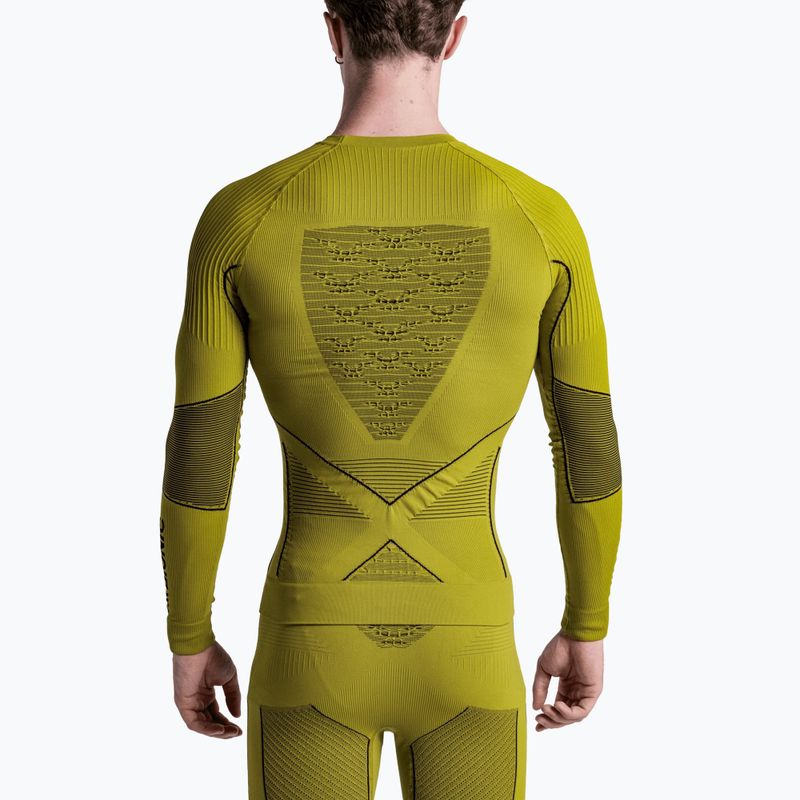Bluză termoactivă pentru bărbați X-Bionic Energy Accumulator 4.0 moss green 3