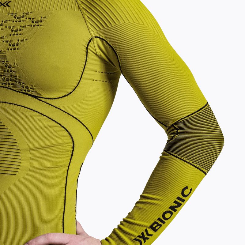 Bluză termoactivă pentru bărbați X-Bionic Energy Accumulator 4.0 moss green 7