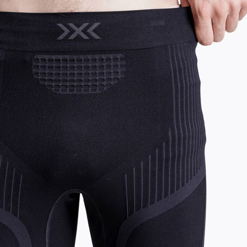 Colanți termoactivi pentru bărbați X-Bionic Invent 3/4 x black 4