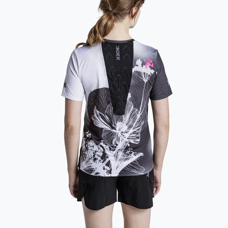 Tricou de alergare pentru femei X-Bionic Corefusion Run Shirt yinyang/x black/x white 4