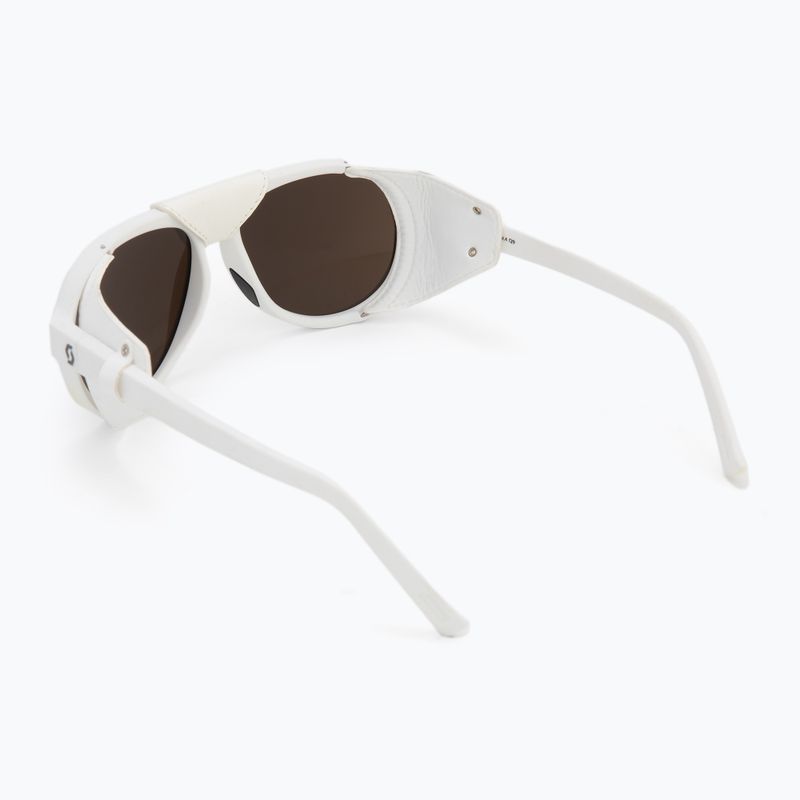 Ochelari de soare SCOTT Cervina white/brown 3