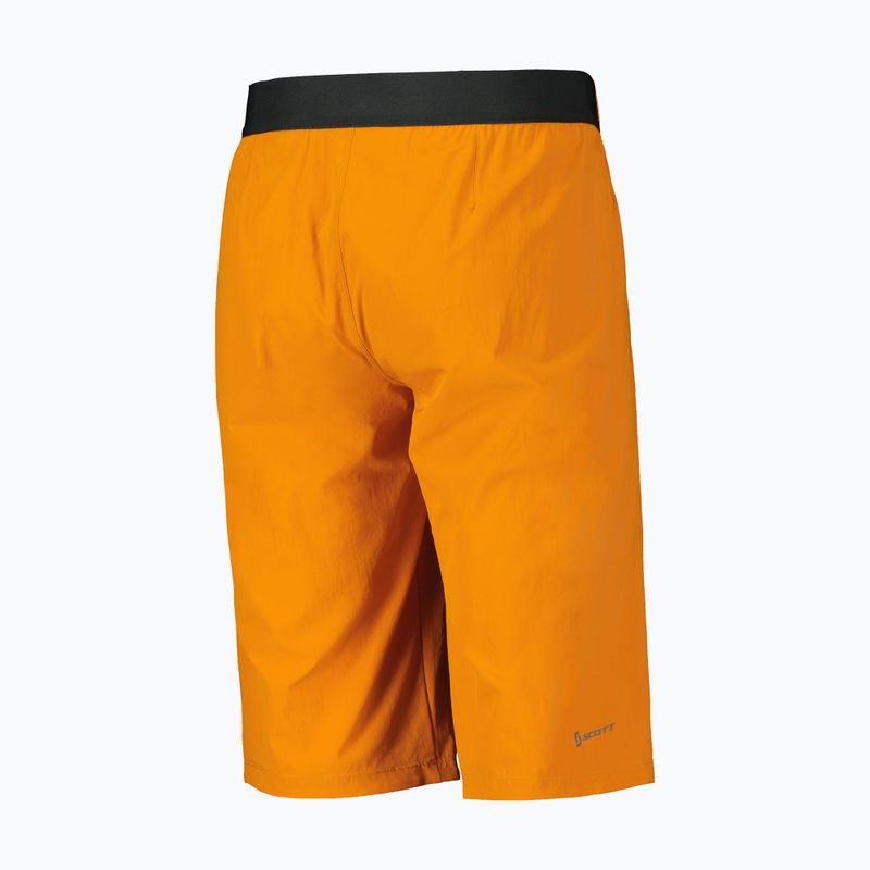 Pantaloni scurți de ciclism pentru bărbați  SCOTT Trail Vertic copper orange 2