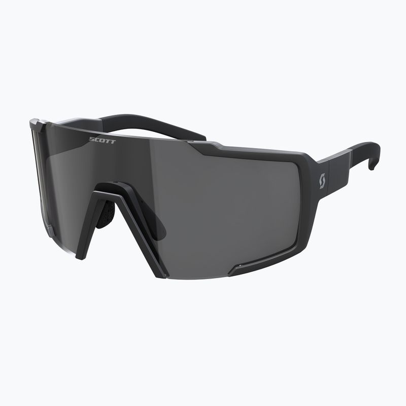 Ochelari de soare SCOTT Shield Compact negru mat/gri