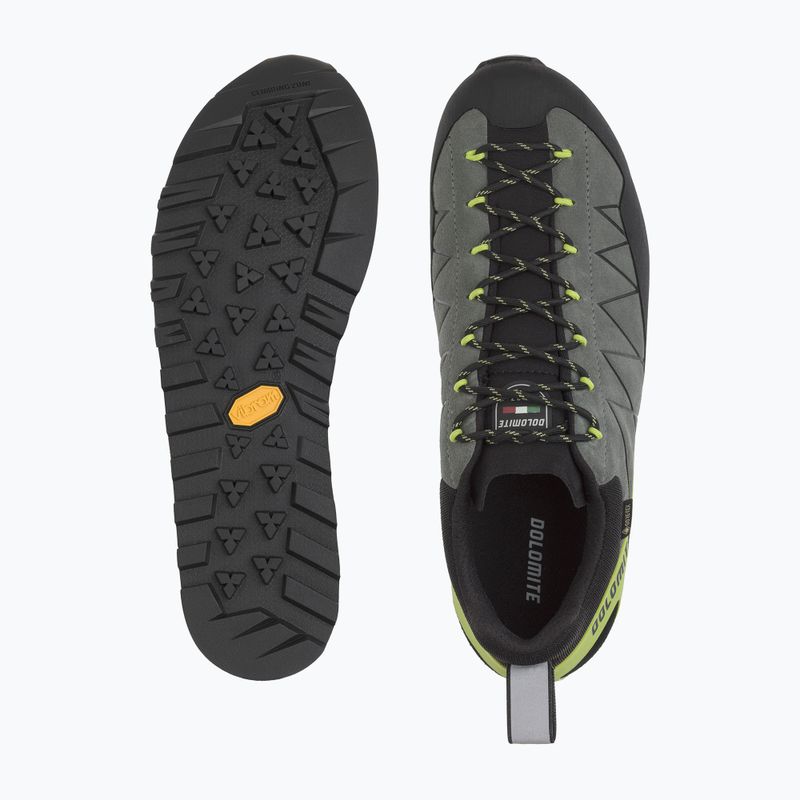 Pantofi de abordare Dolomite Crodarossa Low GTX pentru bărbați, verde 289243 14