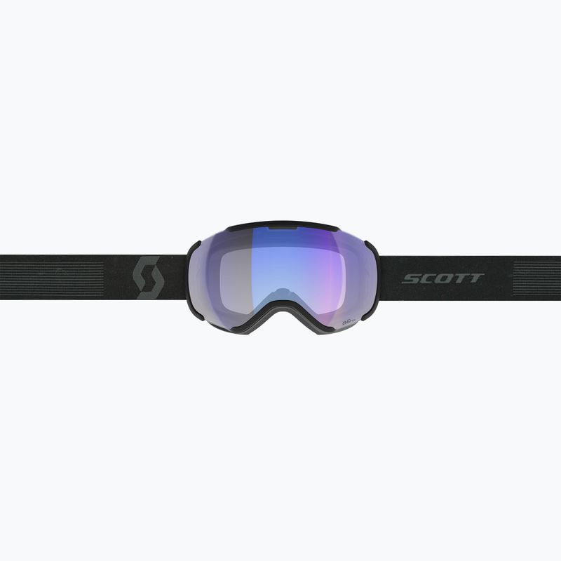 Ochelari de schi SCOTT Faze II mineral black/amp iluminator blue chrome 2