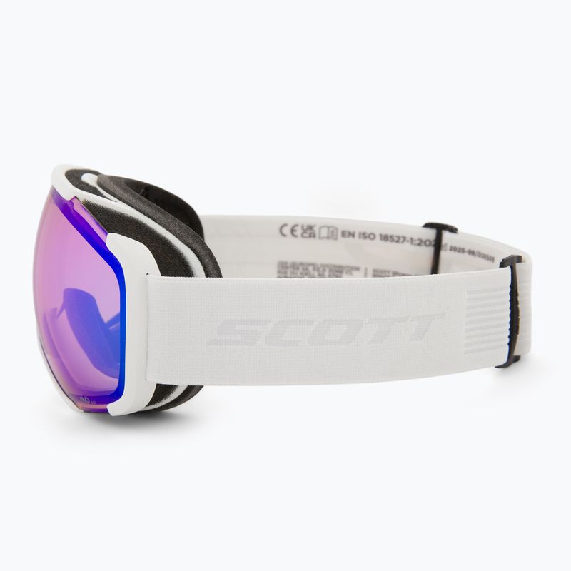 Ochelari de schi SCOTT Faze II mineral white/amp iluminator blue chrome 4