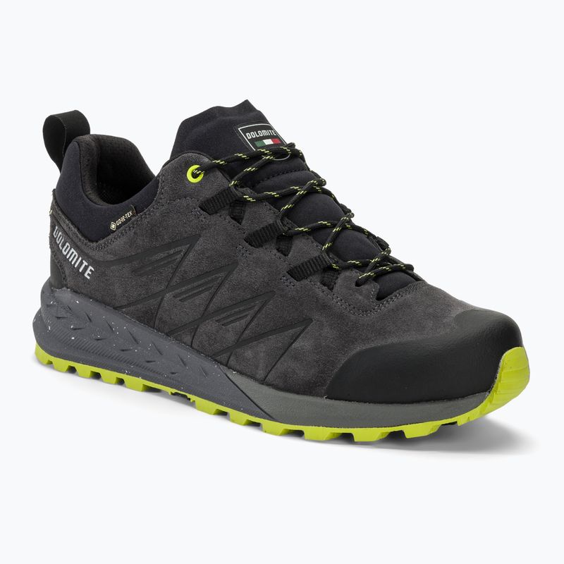 Încălțăminte de turism pentru bărbați Dolomite Croda Nera GTX grey/lime green