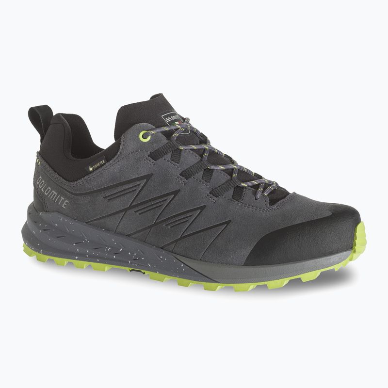 Încălțăminte de turism pentru bărbați Dolomite Croda Nera GTX grey/lime green 8