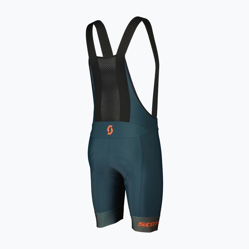 Pantaloni scurți de ciclism pentru bărbați  SCOTT RC Pro +++ Bibshorts aruba green/braze orange 2