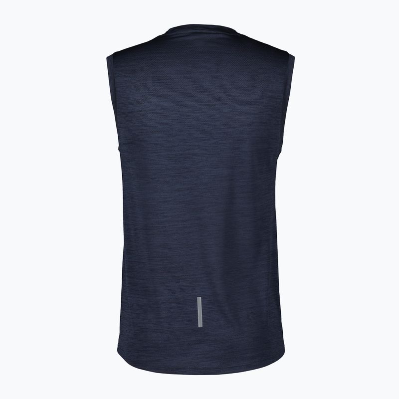 Tricou de alergare pentru bărbați SCOTT Endurance Lt Tank dark blue 2