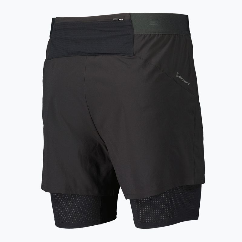 Pantaloni scurți de alergare pentru bărbați SCOTT Endurance Hybrid black 2