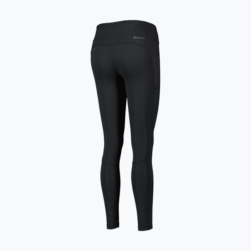 Colanți de alergare pentru femei  SCOTT Endurance Full Tights black 2