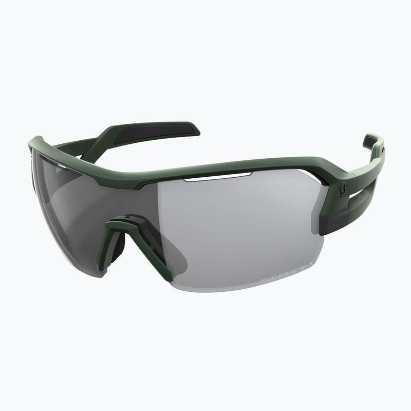 Ochelari de soare SCOTT Spur LS kaki verde/gri sensibil la lumină/clear