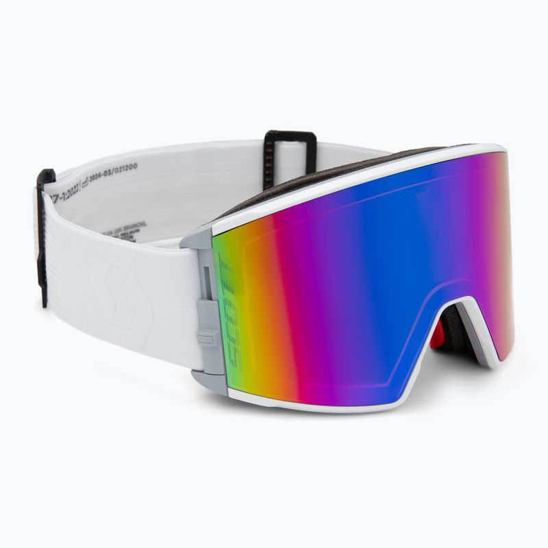 Ochelari de schi SCOTT React mineral white/enhancer teal chrome/amp pro green 2