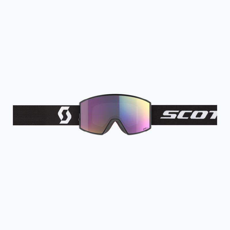 Ochelari de schi SCOTT React mineral black/white/enhancer teal chrome/pro green 2