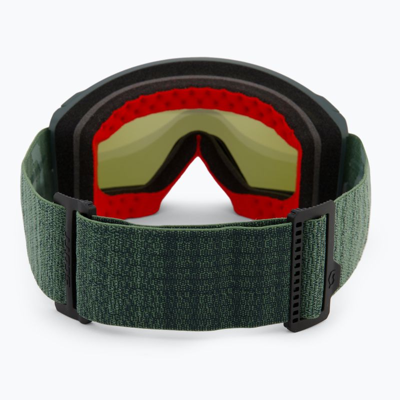 Ochelari de schi SCOTT React AMP Pro soft green/black/amp pro white chrome/pro green 4