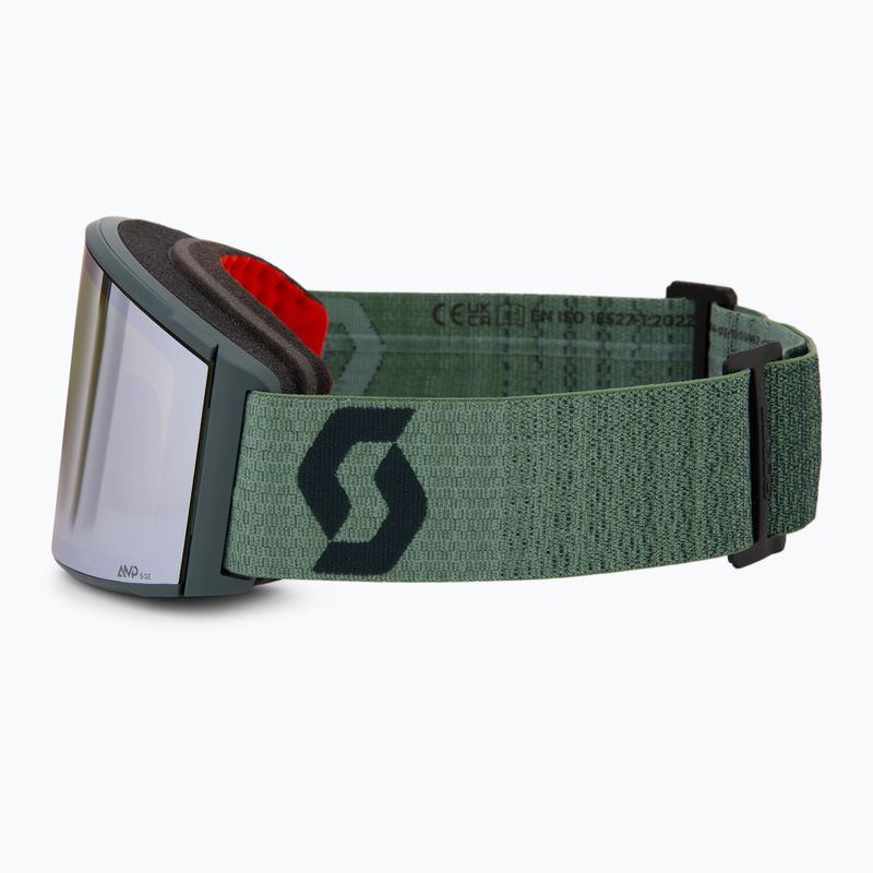 Ochelari de schi SCOTT React AMP Pro soft green/black/amp pro white chrome/pro green 5