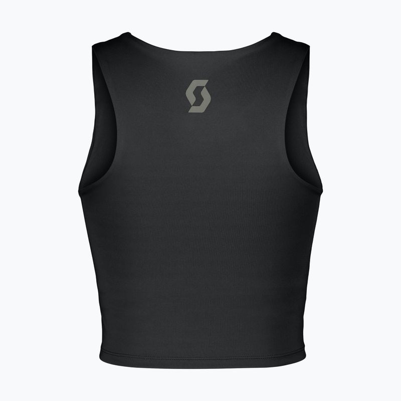 Top de antrenament SCOTT Endurance Crop black 2