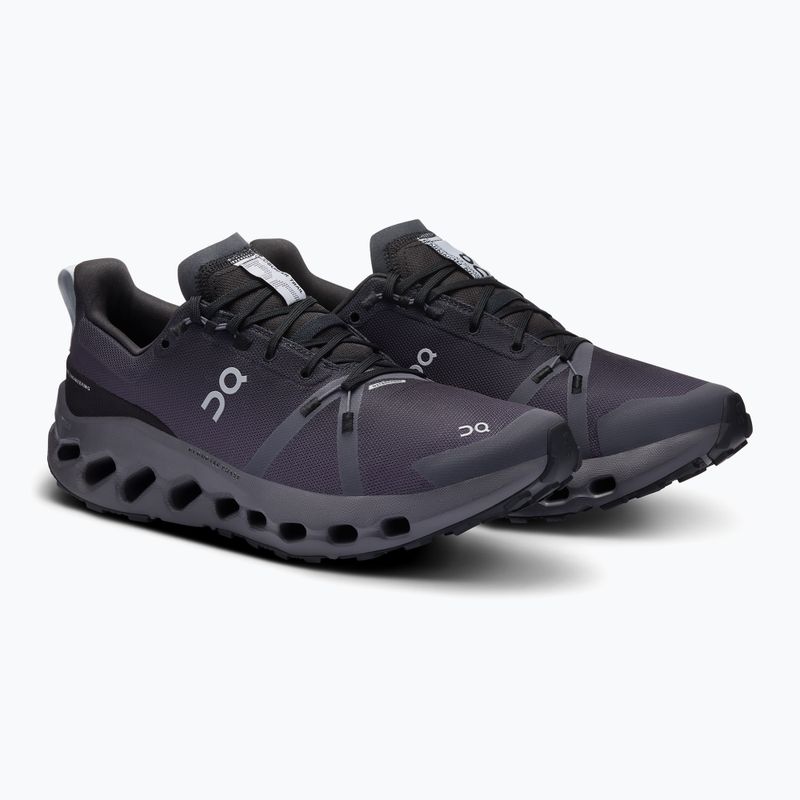 Încălțăminte de alergare pentru bărbați  On Cloudsurfer Trail Waterproof black/eclipse 8