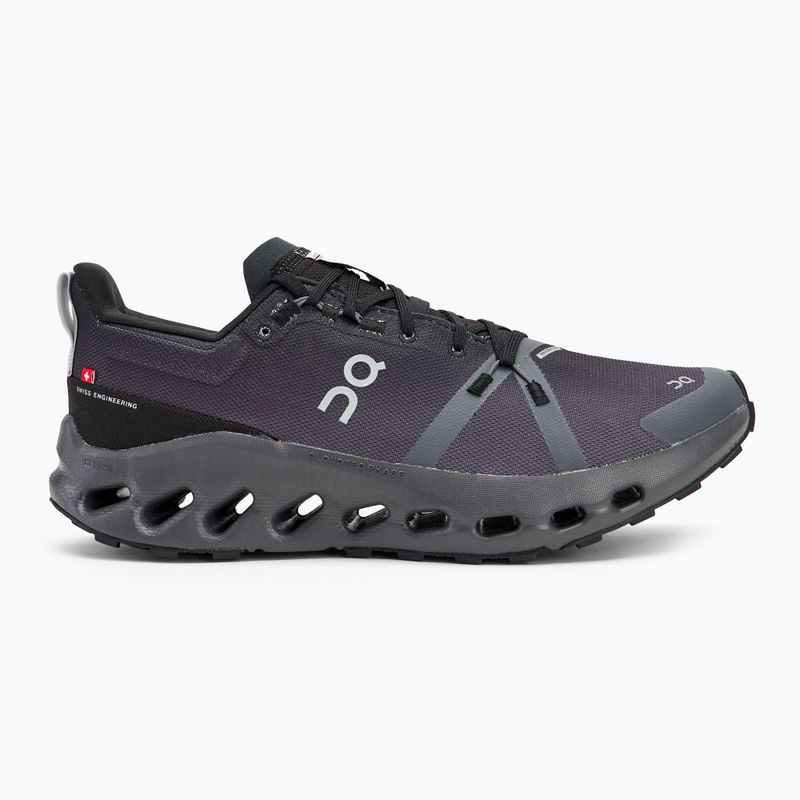 Încălțăminte de alergare pentru bărbați  On Running Cloudsurfer Trail Waterproof black/eclipse 2