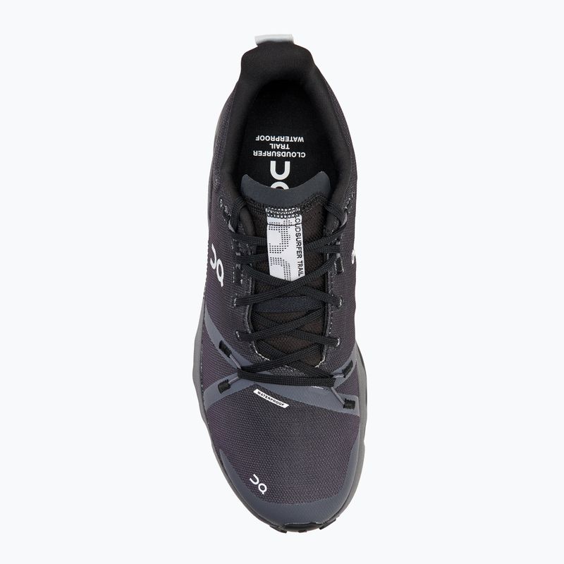Încălțăminte de alergare pentru bărbați  On Cloudsurfer Trail Waterproof black/eclipse 5