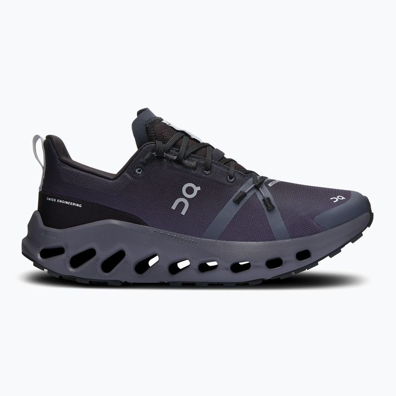 Încălțăminte de alergare pentru femei On Running Cloudsurfer Trail Waterproof black/eclipse 9