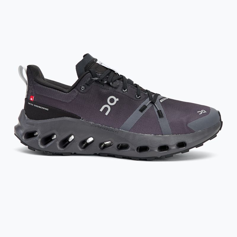 Încălțăminte de alergare pentru femei On Running Cloudsurfer Trail Waterproof black/eclipse 2