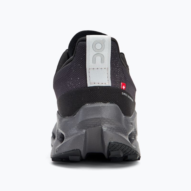 Încălțăminte de alergare pentru femei On Cloudsurfer Trail Waterproof black/eclipse 6
