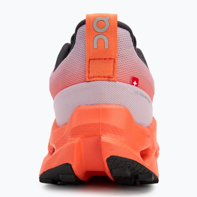 Încălțăminte de alergare pentru femei On Cloudsurfer Trail Waterproof mauve/flame 6