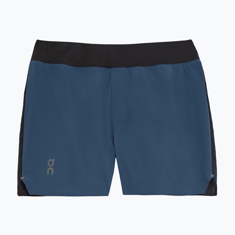 Pantaloni scurți de alergare pentru bărbați On 5" Lightweight denim/black 6