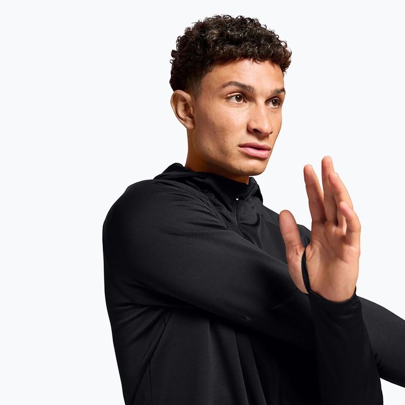 Bluză de alergare pentru bărbați On Climate Zip Hoodie black 7