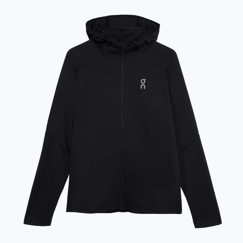 Bluză de alergare pentru bărbați On Running Climate Zip Hoodie black 8