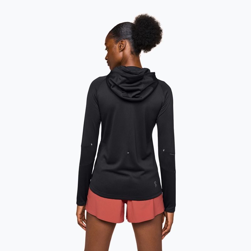 Hanorac de alergare pentru femei On Climate Zip Hoodie black 3