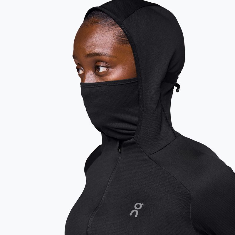 Hanorac de alergare pentru femei On Climate Zip Hoodie black 6