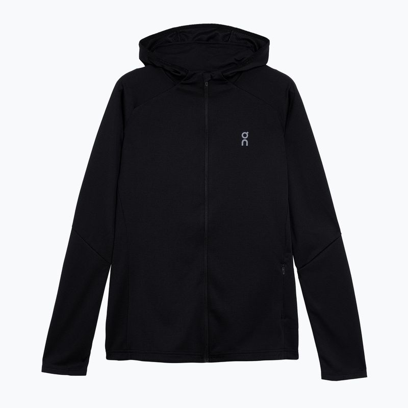 Hanorac de alergare pentru femei On Climate Zip Hoodie black 8