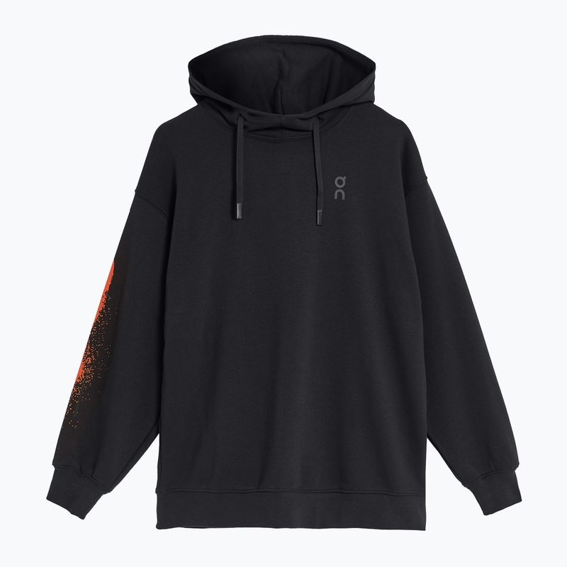 Hanorac de alergare pentru bărbați On Running Club Hoodie Cloud black 7