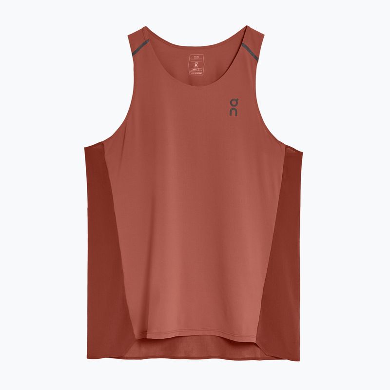 Top de alergare pentru bărbați On Performance Tank auburn/ruby