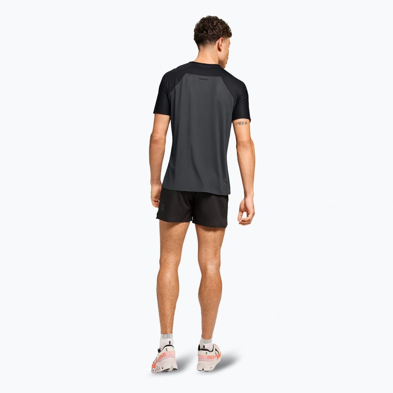 Tricou de alergare pentru bărbați On Performance-T black/eclipse 3