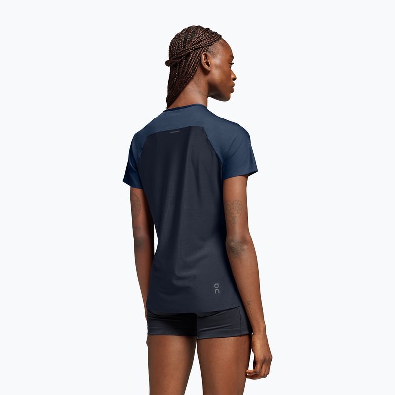 Tricou de alergat pentru femei On Performance-T denim/navy 3